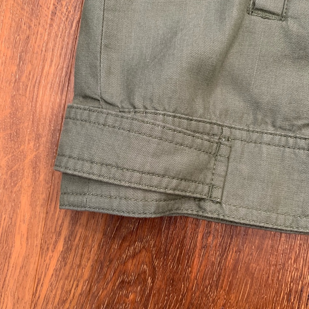 Tahari Jacket Womens XXL Olive Green Lightweight Spring Fall Neutral Layering - Picture 7 of 12